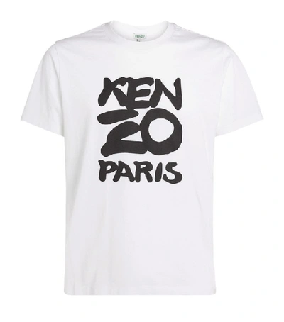 Shop Kenzo Paris Logo T-shirt