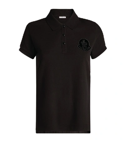 Shop Moncler Cotton Polo Shirt