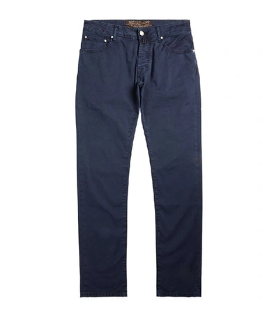 Shop Jacob Cohen Slim-fit Trousers