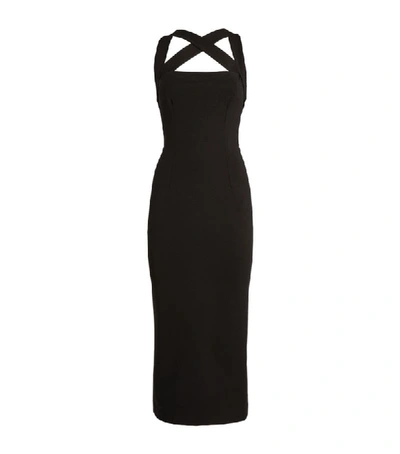 Shop Dolce & Gabbana Cut-out Midi Dress