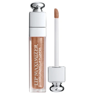 Shop Dior Addict Lip Maximizer Plumping Gloss 016 Shimmer Nude 0.2 oz/ 6 ml