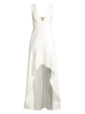 bcbgmaxazria high low dress