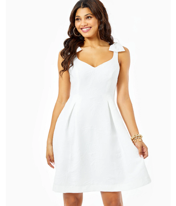 lilly pulitzer white dress collection