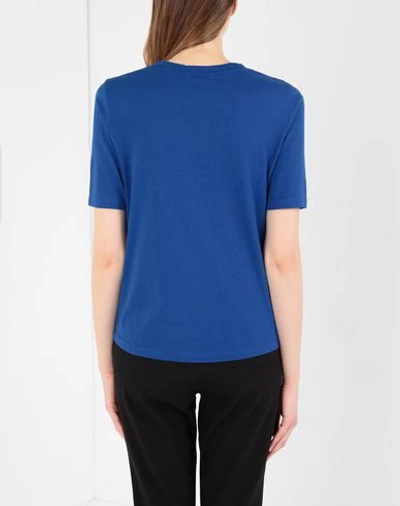 Shop Lauren Ralph Lauren T-shirts In Blue