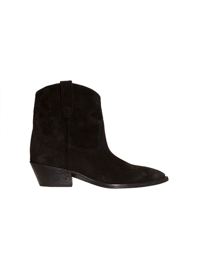 Shop Saint Laurent West Chelsea Boots In Nero