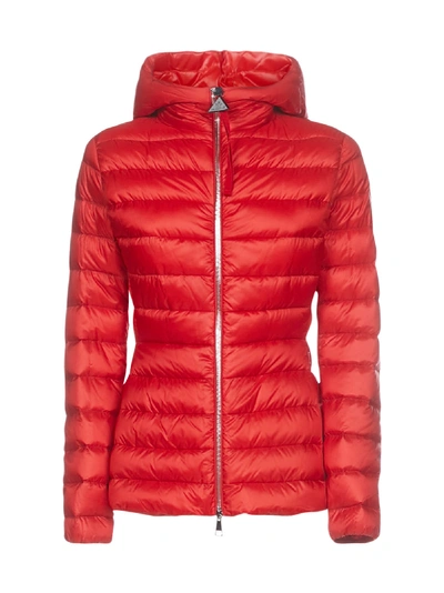 Shop Moncler Jacket In Rosso