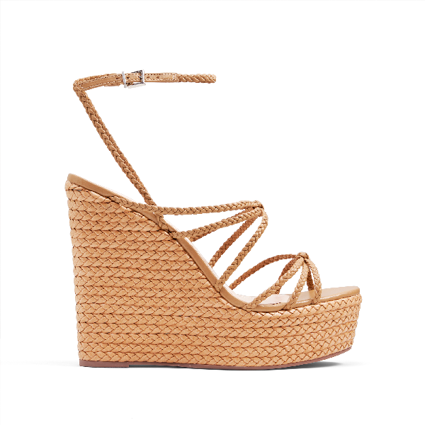 strappy espadrille platform sandals