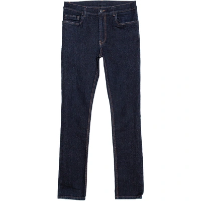 Pre-owned Prada Navy Blue Denim Skinny Fit Jeans S