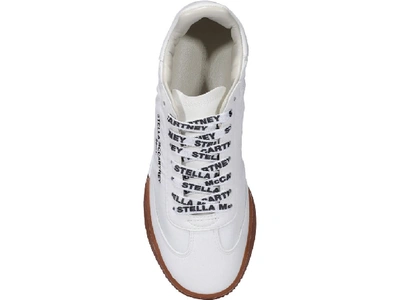 Shop Stella Mccartney Loop Chunky Sole Sneakers In White