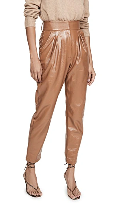 Shop Ronny Kobo Tanner Pants In Camel