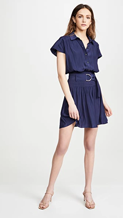 Shop Ramy Brook Stacy Dress In Spring Navy