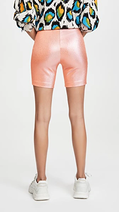 Shop Area Bike Shorts In Coral