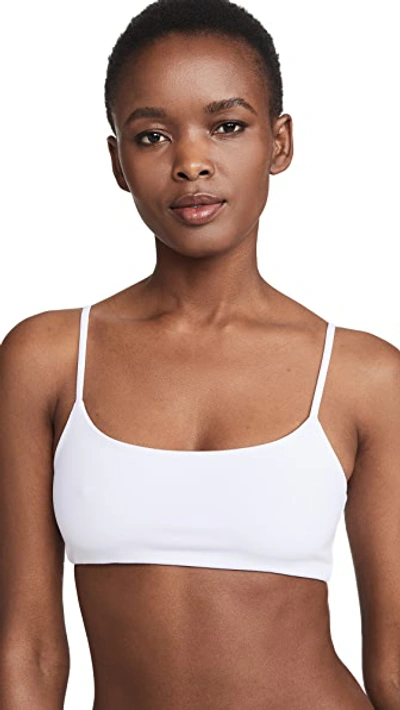 Top Secret Prop Top Bralette In White