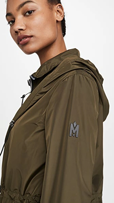 Shop Mackage Franki Jacket In Army
