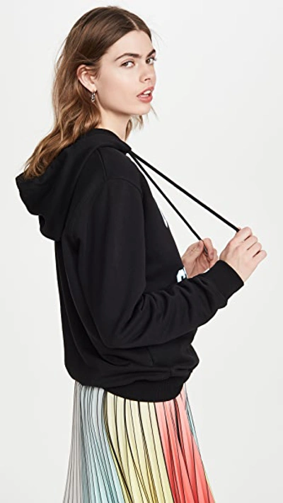Shop Off-white Swimming Hoodie In Black White