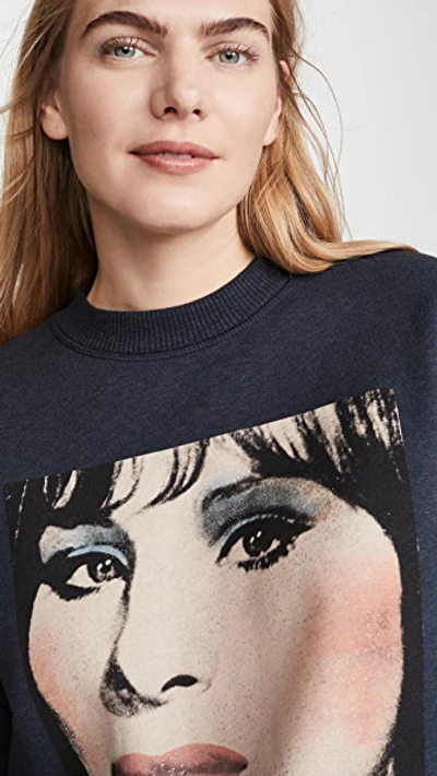 Shop Coach 1941 Barbra Streisand Sweatshirt In Dark Grey