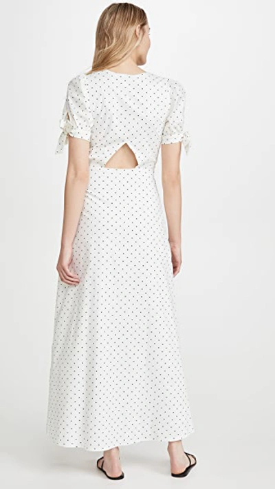 Shop Lerumi Hazel Midi Dress In Polka Dot