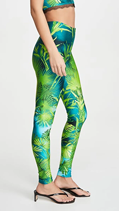 Palm Print Leggings