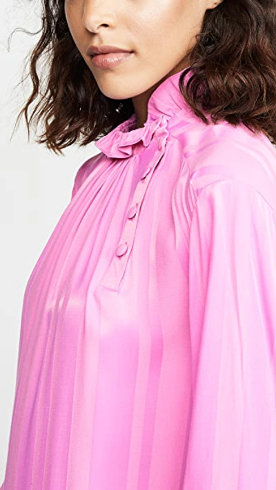 Shop Hofmann Copenhagen Manon Dress In Begonia Pink