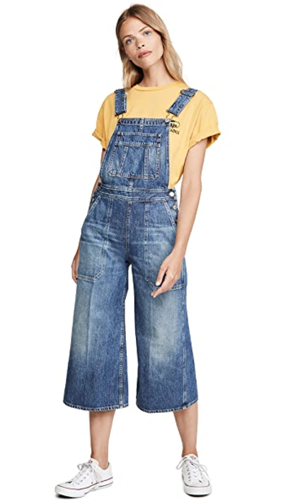 Shop Citizens Of Humanity Lizzie Culotte Overalls In Favorite