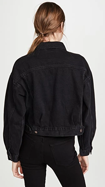 Shop Levi's Pleat Sleeve Trucker In Lady Di