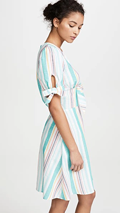 Shop Lerumi Ana Dress In Multi Stripe
