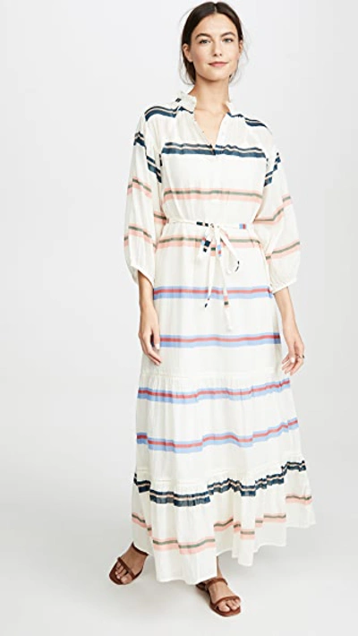 Shop Apiece Apart Granada Maxi Dress In Light Stripe