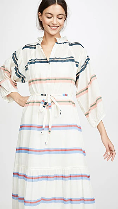 Shop Apiece Apart Granada Maxi Dress In Light Stripe