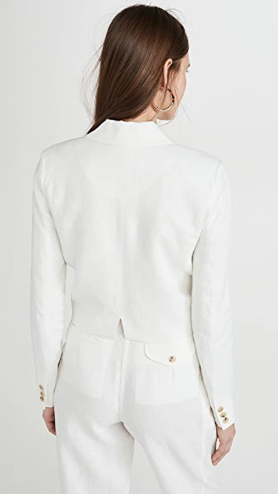 Shop Mara Hoffman Catalina Blouse In White