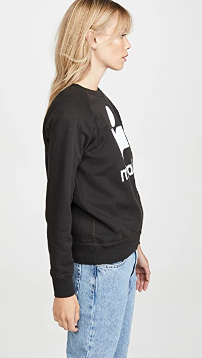 Shop Isabel Marant Étoile Milly Sweatshirt In Faded Black