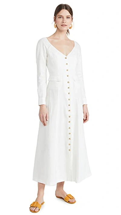 Shop Mara Hoffman Silvana Dress In White