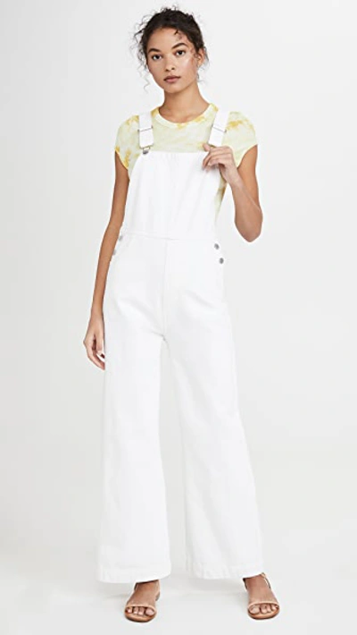 Shop Rolla's Old Mate Overalls In Vintage White