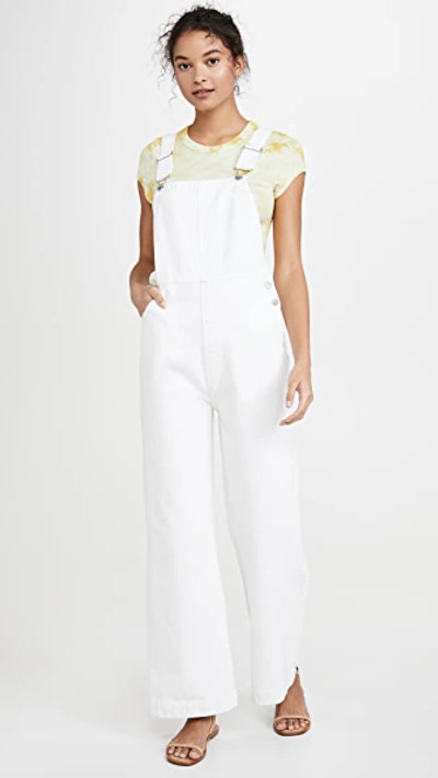 Shop Rolla's Old Mate Overalls In Vintage White