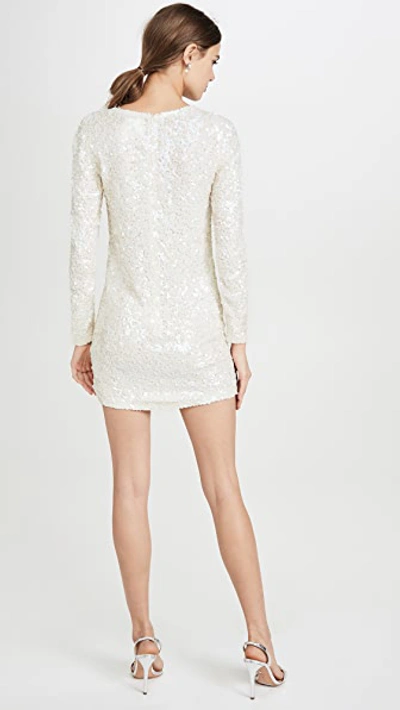 Sequin Long Sleeve Dress