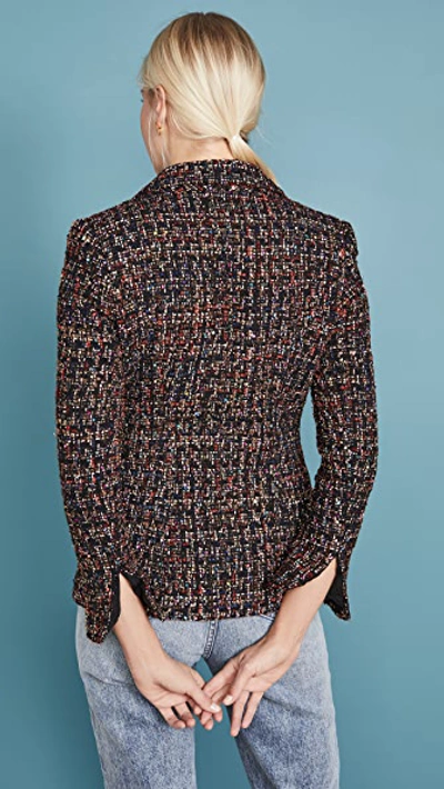 Shop Amanda Uprichard Aldridge Blazer In Lyra Tweed