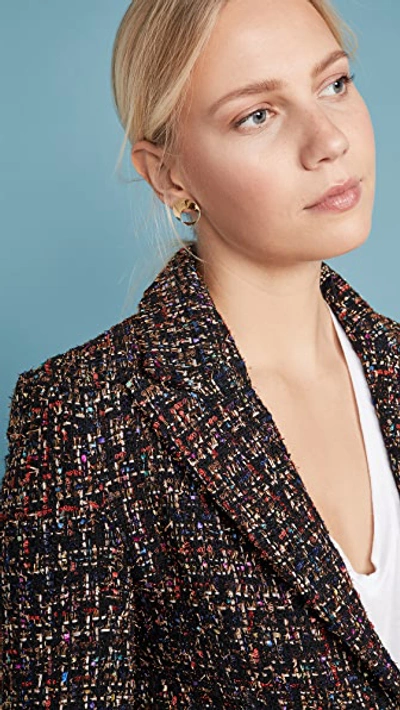 Shop Amanda Uprichard Aldridge Blazer In Lyra Tweed