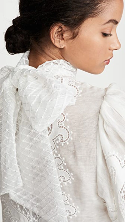 Brightside Knot Embroidered Blouse