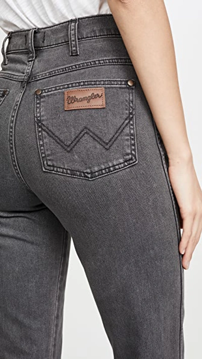 Shop Wrangler Heritage Jeans In Onyx