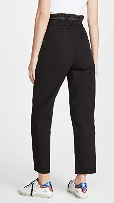 Shop Rta Selena Paperbag Pants In Black