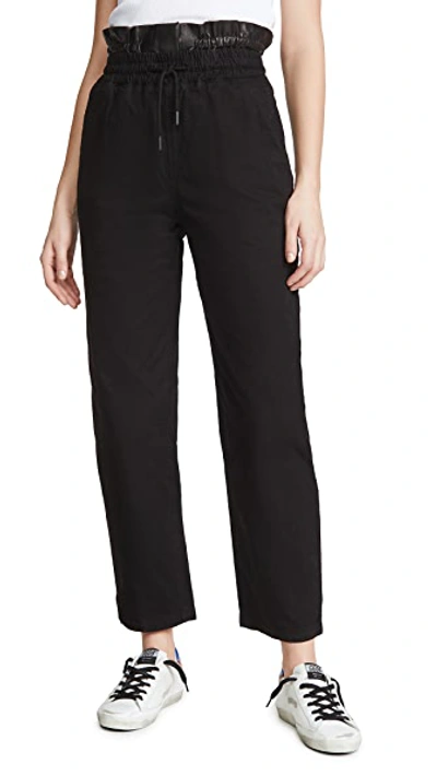 Shop Rta Selena Paperbag Pants In Black