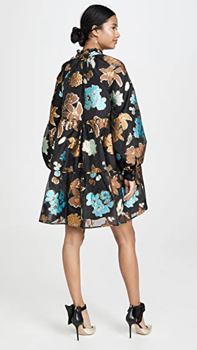 Shop Stine Goya Jasmine Dress In Flower Garden Autumn