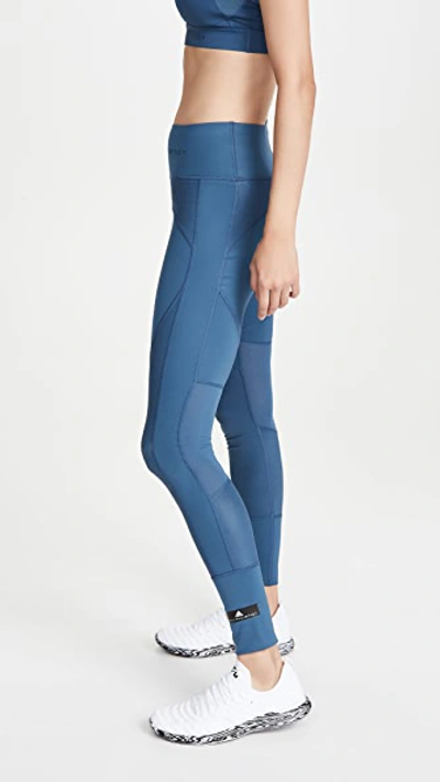 Shop Adidas By Stella Mccartney Train Bt Tight Leggings In Vista Blue