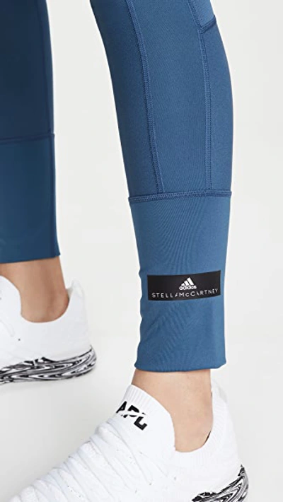 Shop Adidas By Stella Mccartney Train Bt Tight Leggings In Vista Blue