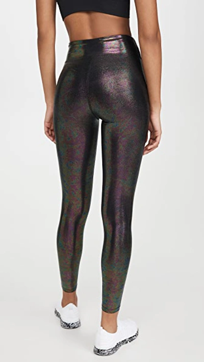 Shop Heroine Sport Marvel Leggings In Slick Black