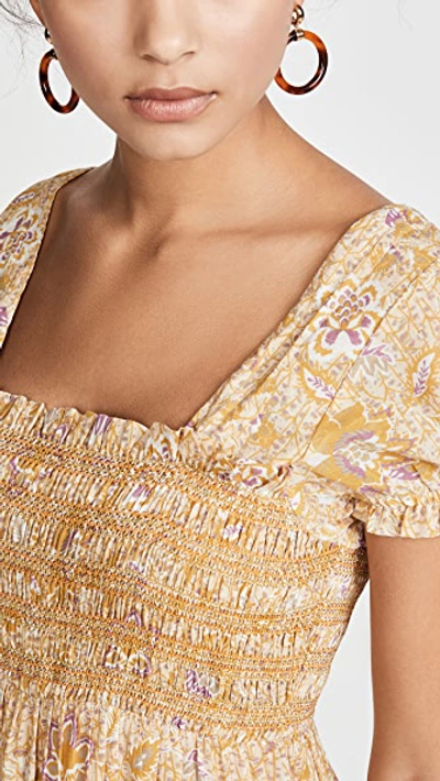 Shop Free People Getaway Maxi Dress In Tea Combo