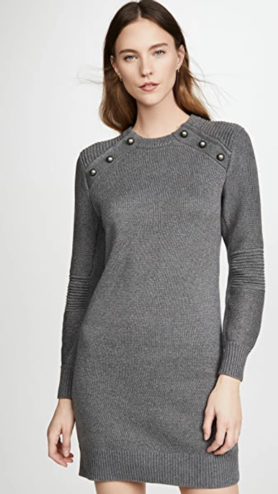 Shop Rebecca Minkoff Janica Sweater Dress In Grey