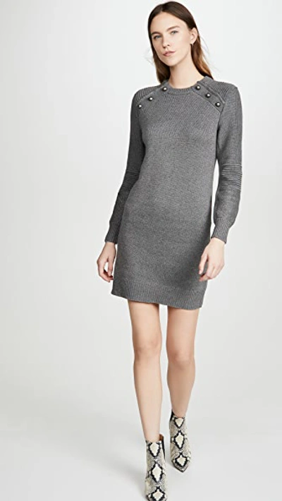 Shop Rebecca Minkoff Janica Sweater Dress In Grey