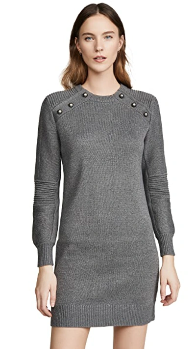 Shop Rebecca Minkoff Janica Sweater Dress In Grey