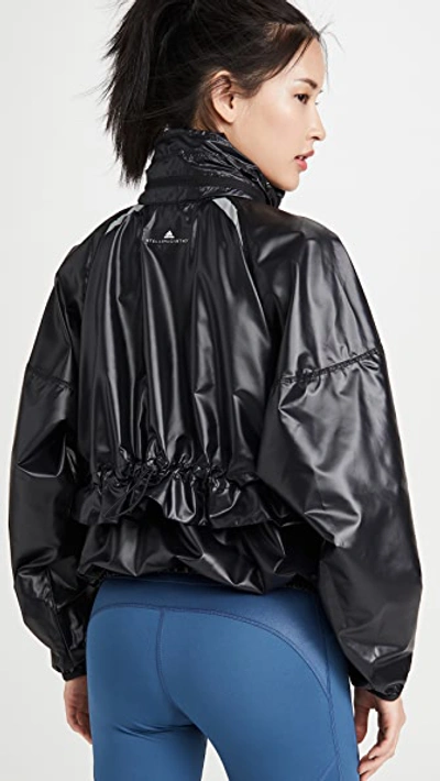 Shop Adidas By Stella Mccartney Light Jacket In Black