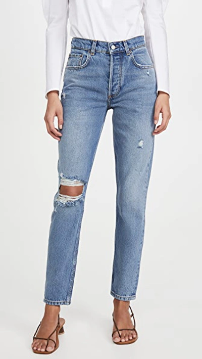 Shop Boyish The Billy High Rise Rigid Skinny Jeans In Great Dictator